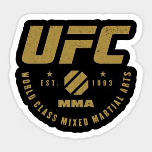 UFC World Class MMA Sticker